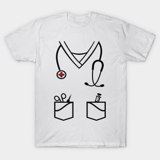 Nurse Carer Doctor Costume T-Shirt